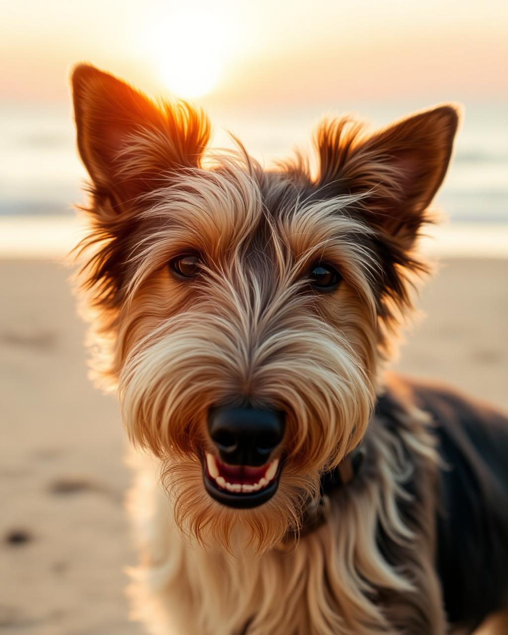 Sunset Pawprints